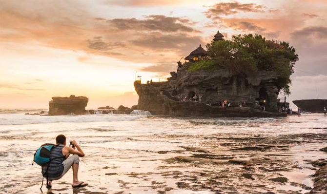 Bali Waterfall, Kintamani Volcano and Tanah Lot Temple Tour