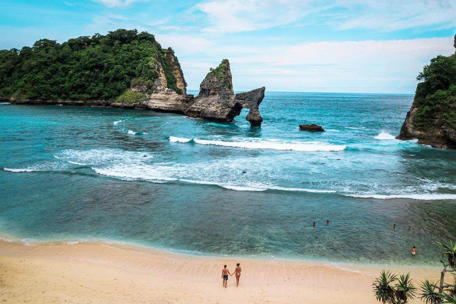 Atuh Beach in Nusa Penida