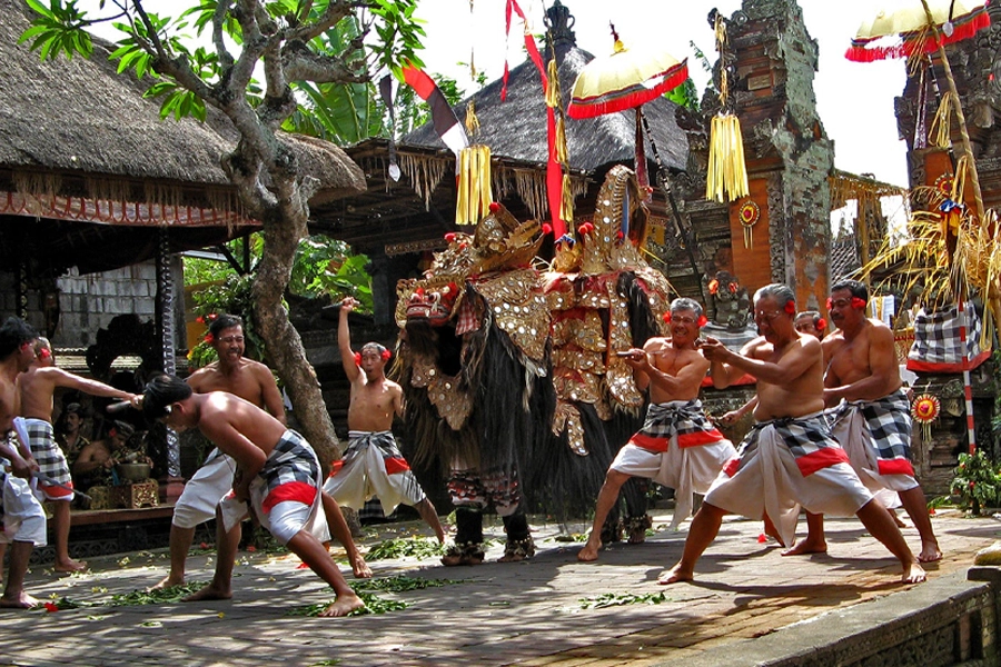 Barong & Kris Dance at Batubulan Village