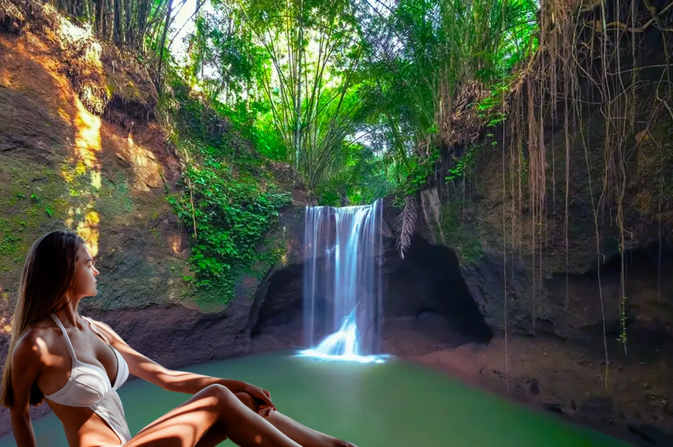 A Refreshing Escape to Suwat Waterfall Path to Suwat Waterfall