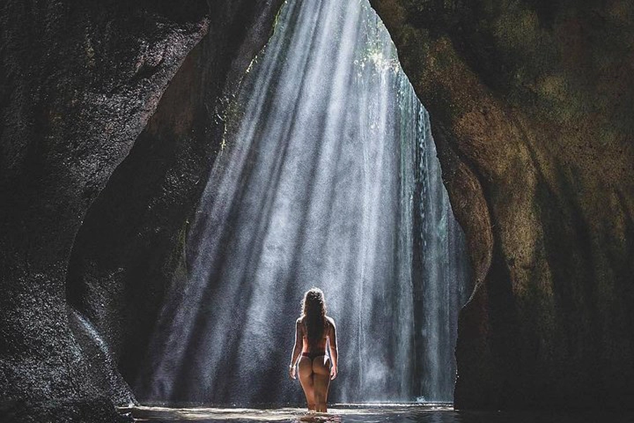 Tukad Cepung Waterfall in Bali